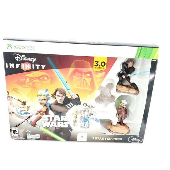 New Open Box Xbox 360 Disney INFINITY 3.0 Edition: Star Wars Starter Pack-Sealed - Picture 1 of 8